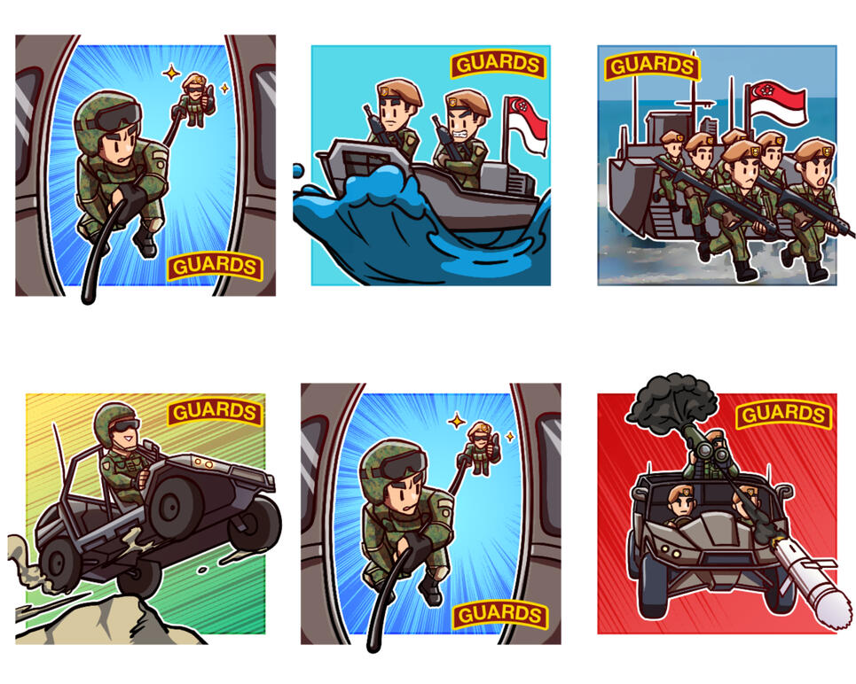 Guards Stickers